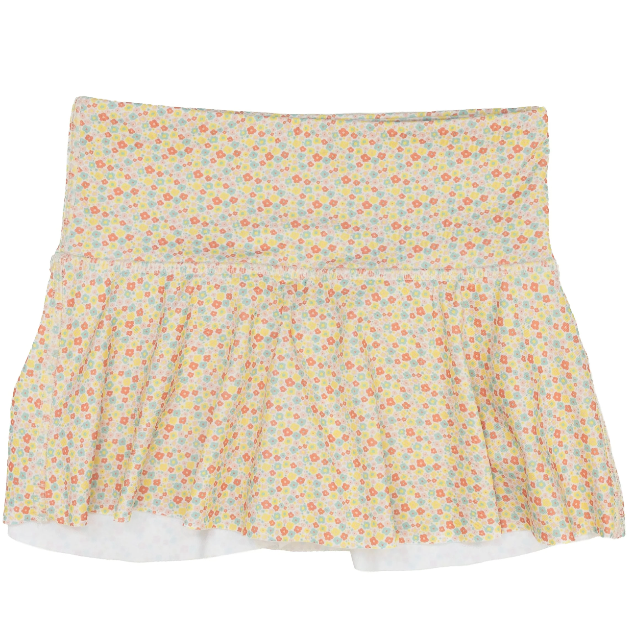 Honesty Clothing Skirt- Mini Floral Coral-HONESTY-Little Giant Kidz