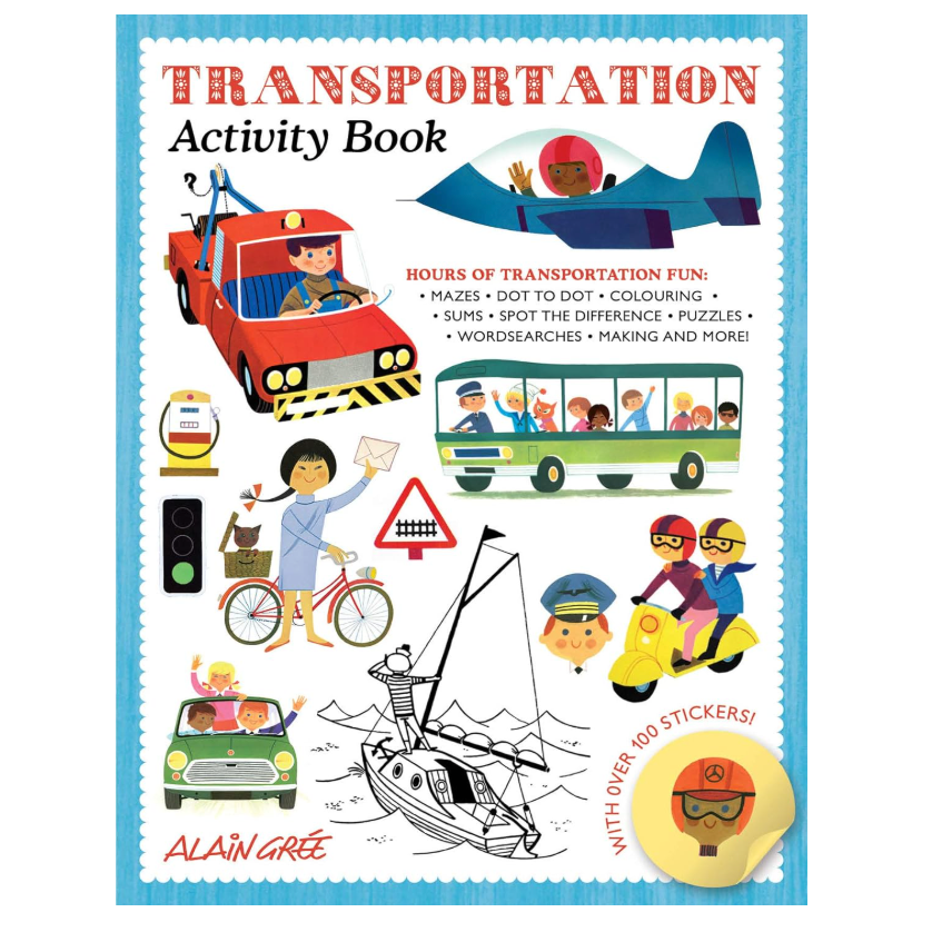 Ingram Publishing: Transportation Activity Book-INGRAM PUBLISHER SERVICES-Little Giant Kidz