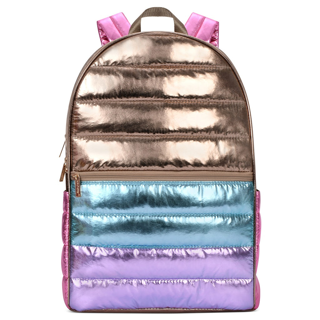 already colored backpack for kids Iscream Icy Color Block Puffer Backpack