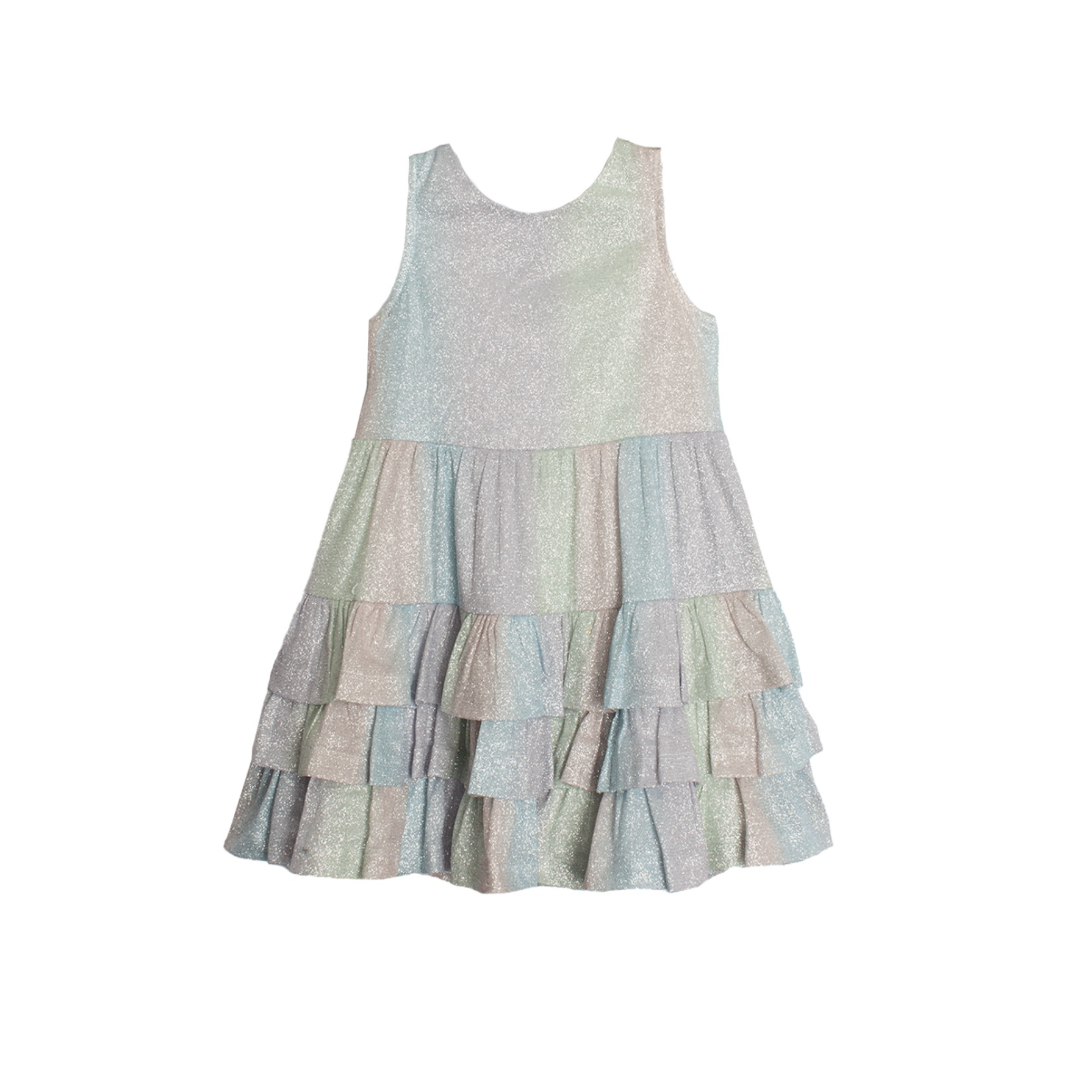 Isobella + Chloe Multicolor Fairy Dust Dress-ISOBELLA AND CHLOE-Little Giant Kidz