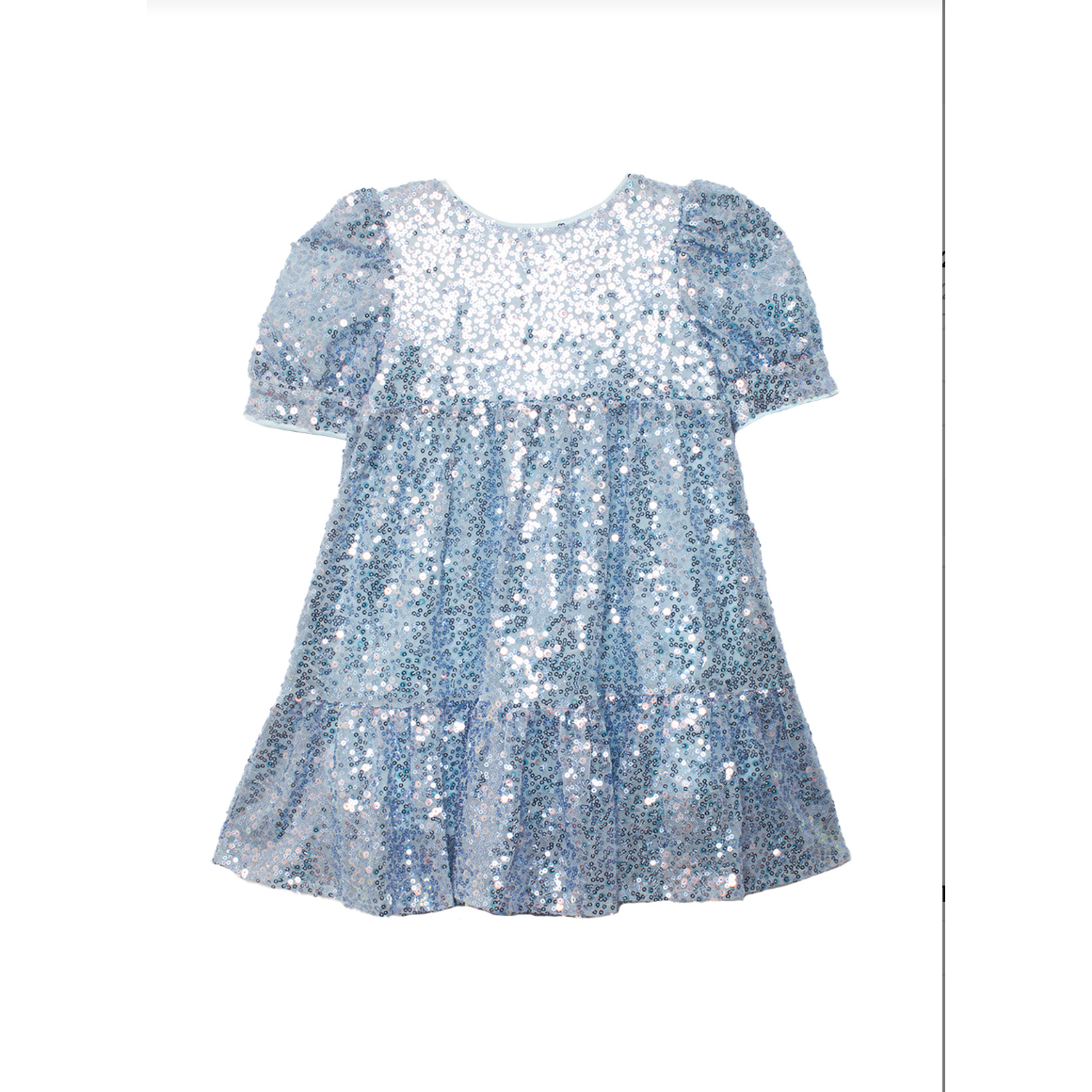 Isobella & Chloe Starry Blue Dress-MABEL+HONEY-Little Giant Kidz