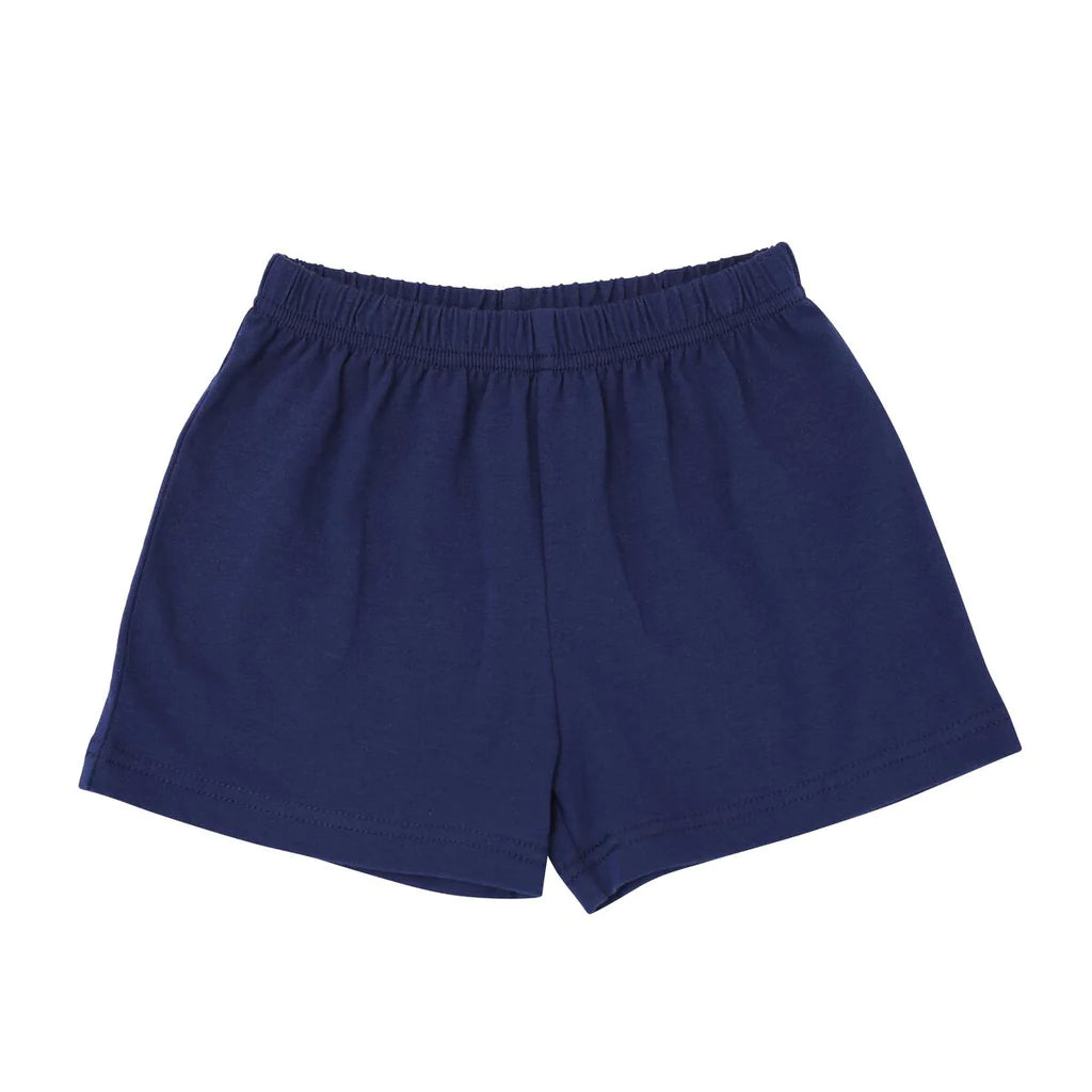 Itsy Bitsy Knit Shorts - Navy-Itsy Bitsy-Little Giant Kidz