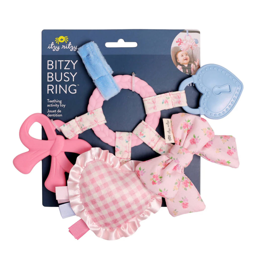 Itzy Ritzy Bow Bitzy Busy Ring-Itzy Ritzy-Little Giant Kidz