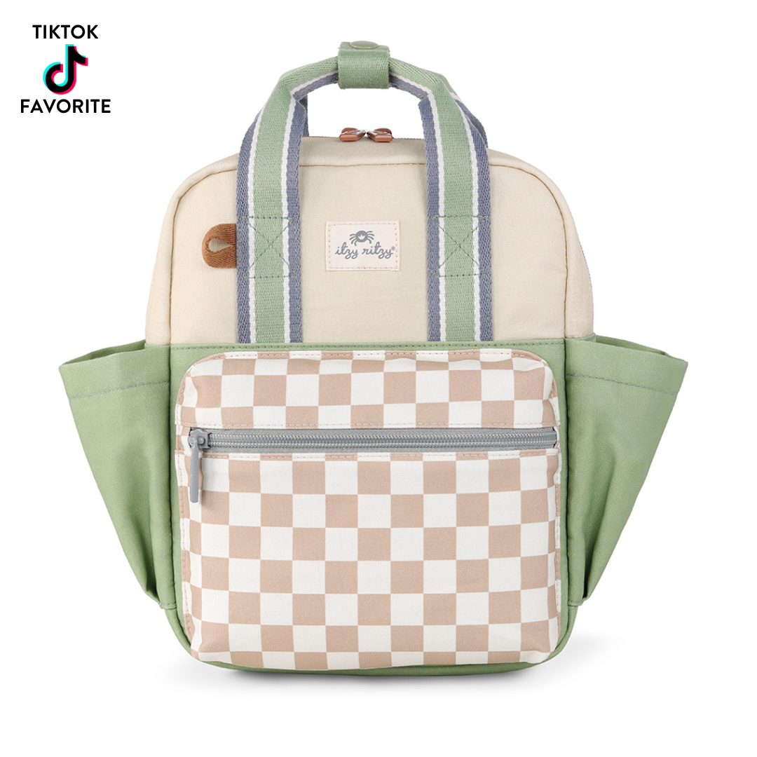 Itzy Ritzy * Itzy Bitzy Backpack: Check Yes