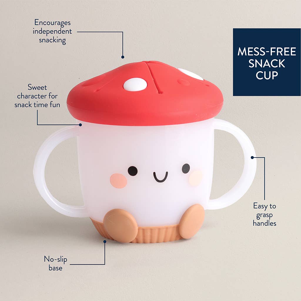 Itzy Ritzy - Itzy Snack Cup™: Mushroom-Itzy Ritzy-Little Giant Kidz