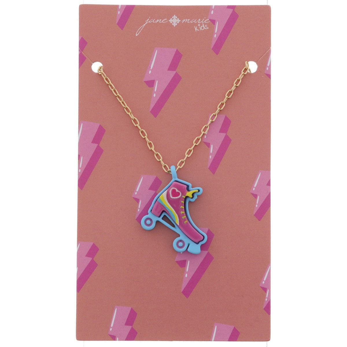 Jane Marie Kids Multi Roller Skate Necklace-JANE MARIE-Little Giant Kidz