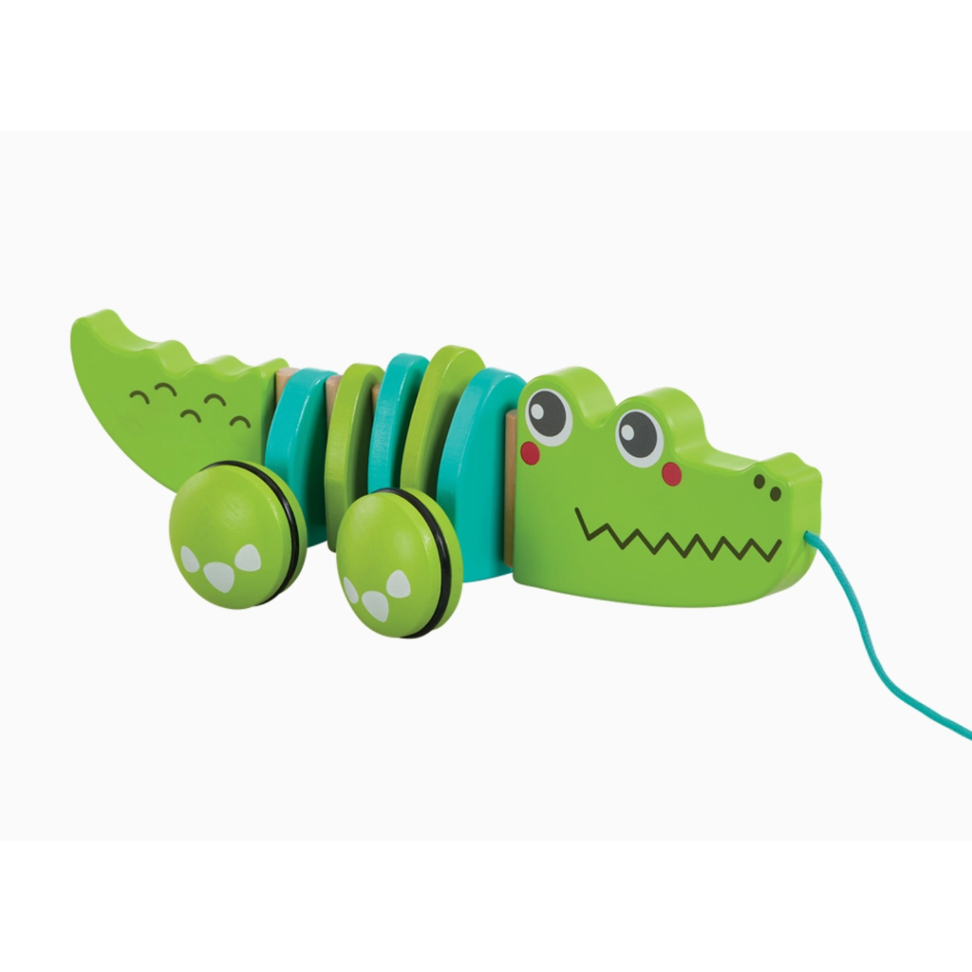 Jasey's Toy Chest Cruisin' Crocodile Wooden Pull Toy-Jasey's Toy Chest-Little Giant Kidz