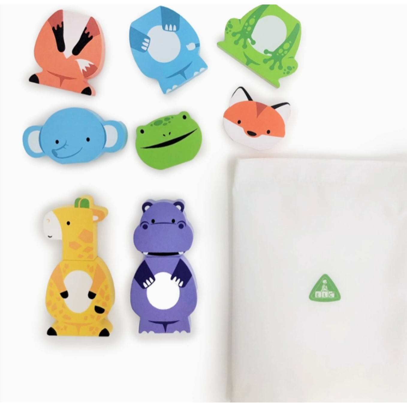 Jasey's Toy Chest Wooden Magnetic Mix & Match Animals-Jasey's Toy Chest-Little Giant Kidz