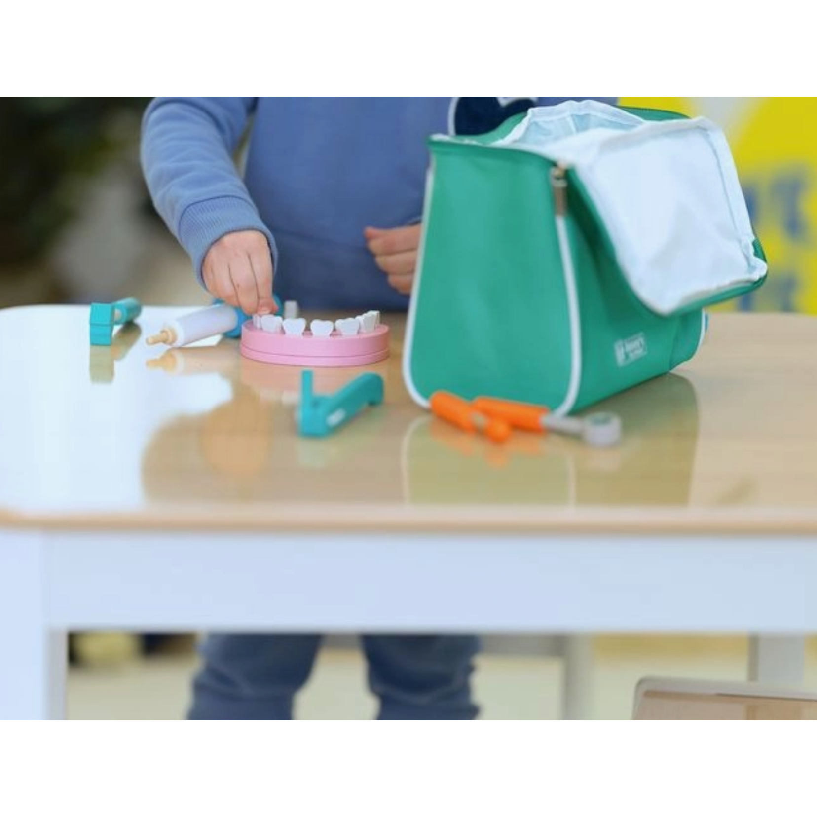 Jasey's Toy Chest Wooden Sparkling Smile Dentist Kit-Jasey's Toy Chest-Little Giant Kidz