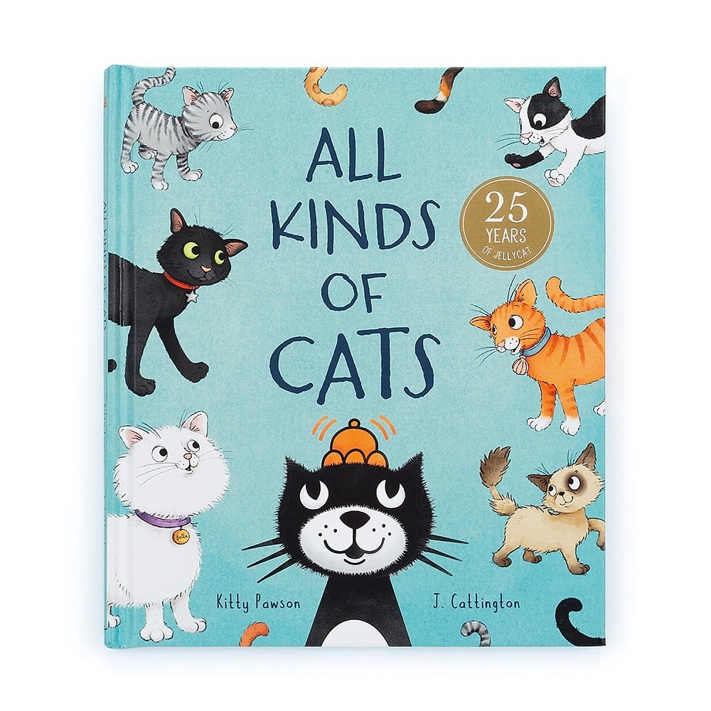 JellyCat All Kinds of Cats Book-JellyCat-Little Giant Kidz