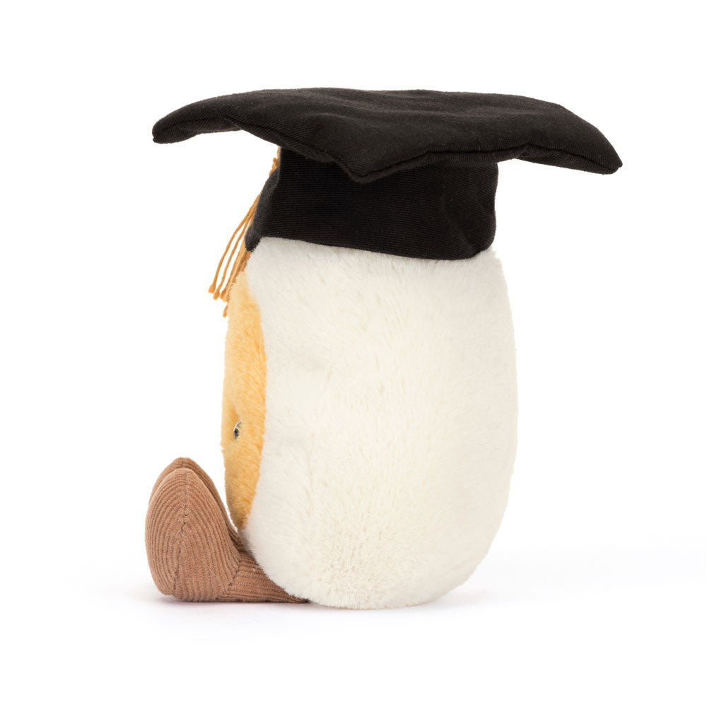 JellyCat Amuseables Boiled Egg Graduation-JellyCat-Little Giant Kidz