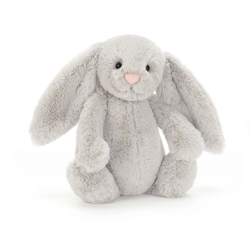 JellyCat Bashful Silver Bunny-JellyCat-Little Giant Kidz