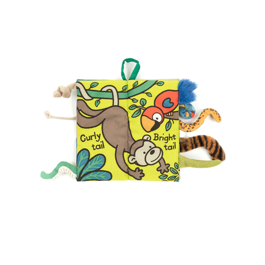 JellyCat Jungly Tails Book-JellyCat-Little Giant Kidz