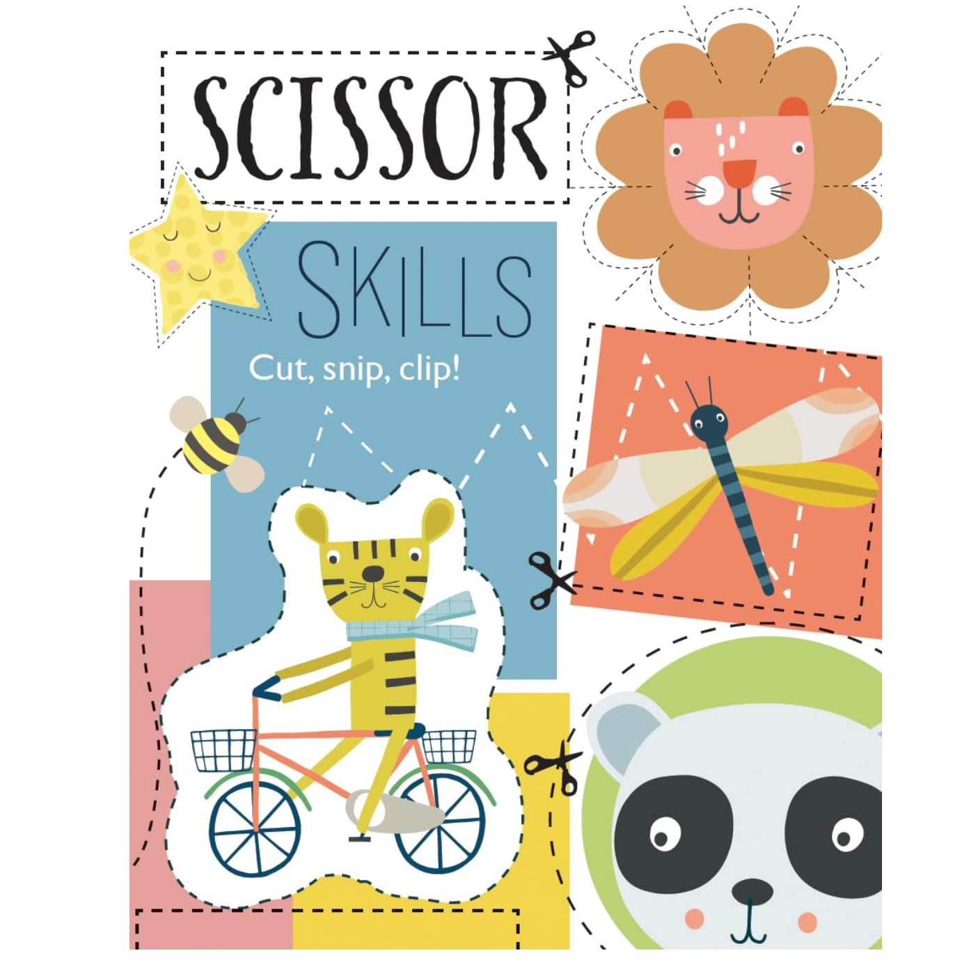 Kane Miler: Scissor Skills Cut,snip,clip! (Paperback Book)-EDC-USBORNE-Little Giant Kidz