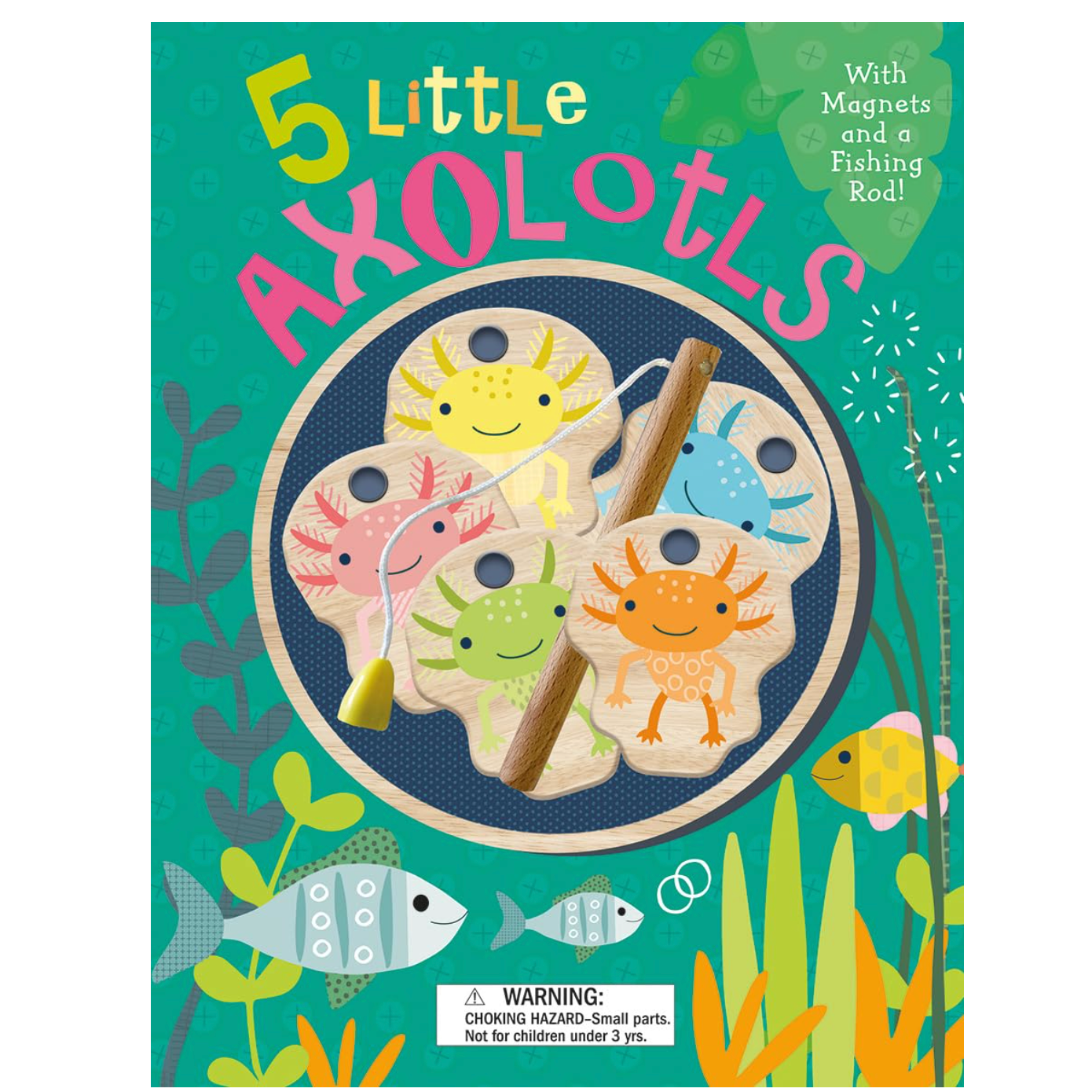 Kane Miller: 5 Little Axolotls (Hardcover Book)-EDC-USBORNE-Little Giant Kidz