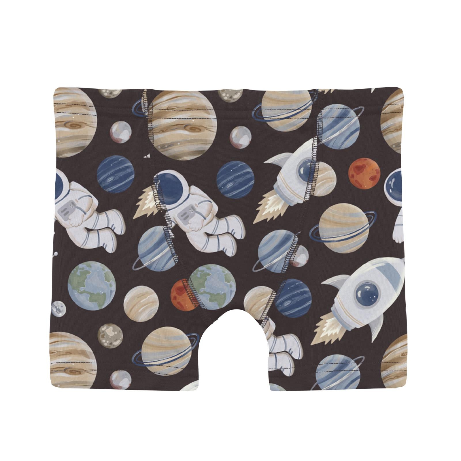 Kickee Pants Boy's Boxer Brief- Midnight Space Dream-KICKEE PANTS-Little Giant Kidz