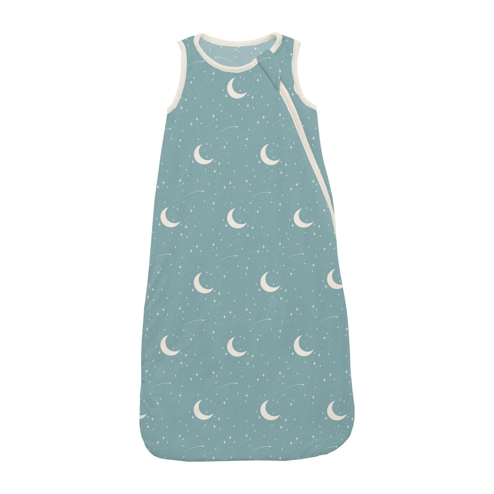 Kickee Pants Fluffle Sleep Bag- Jade Starry Sky & Moon-Kickee Pants-Little Giant Kidz