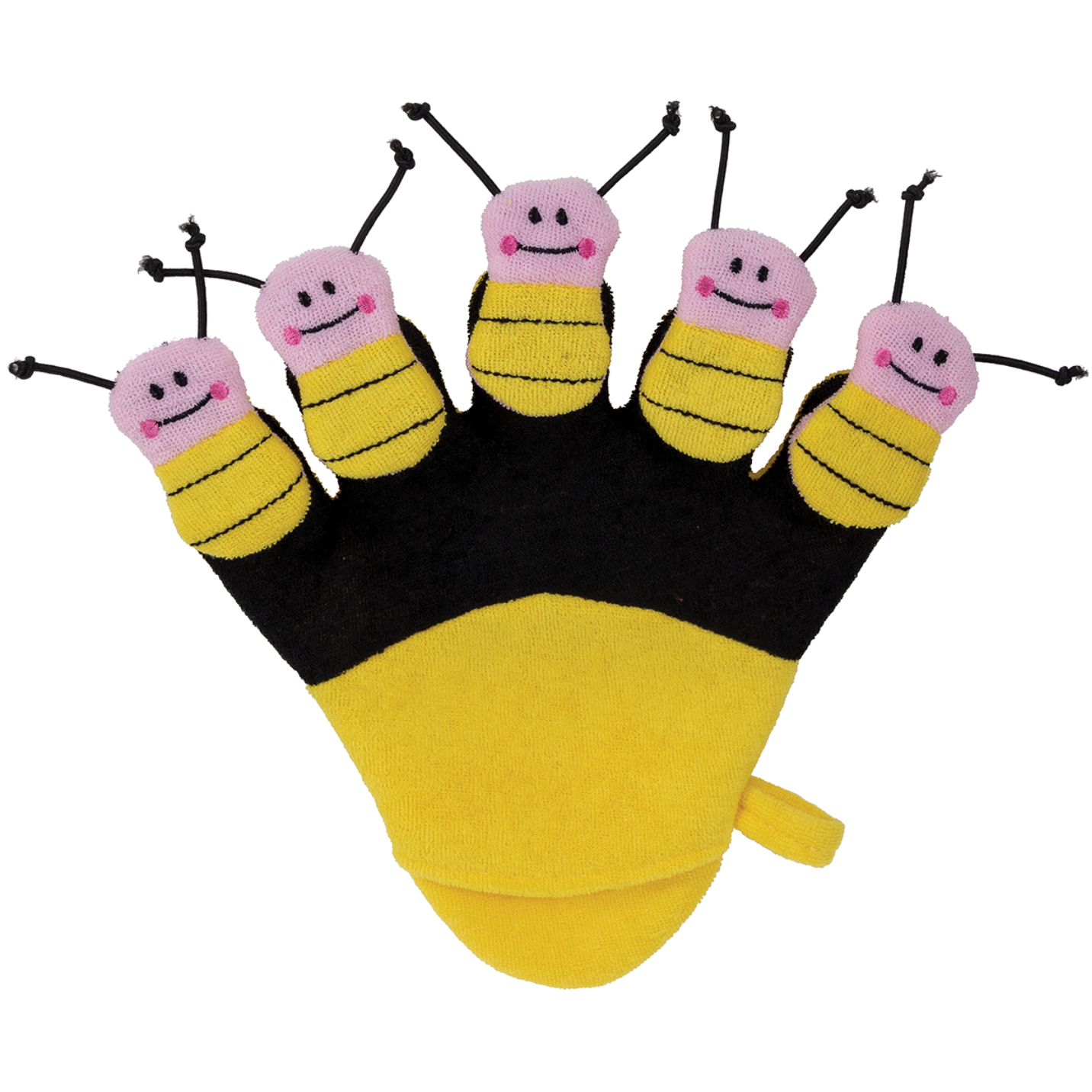 Kingsley Bath Time Buddies Terry Bath Glove - Bee-KINGSLEY FOR KIDS-Little Giant Kidz