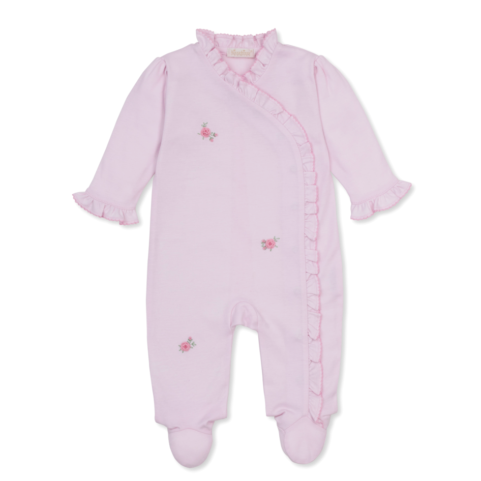 Kissy Kissy Cottage Roses Footie - Pink-Kissy Kissy-Little Giant Kidz