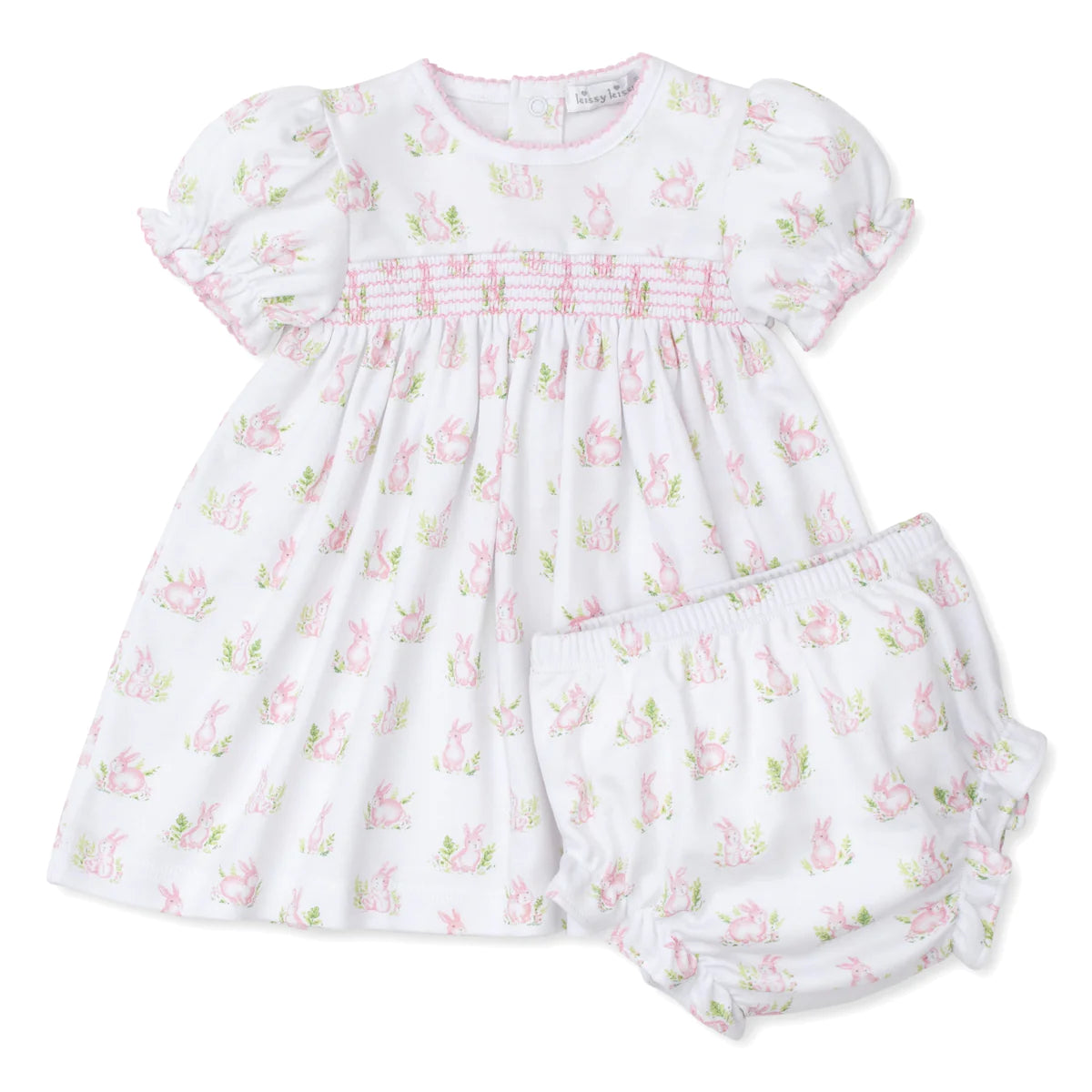 Kissy Kissy Cottontail Hollows Dress Set-Kissy Kissy-Little Giant Kidz