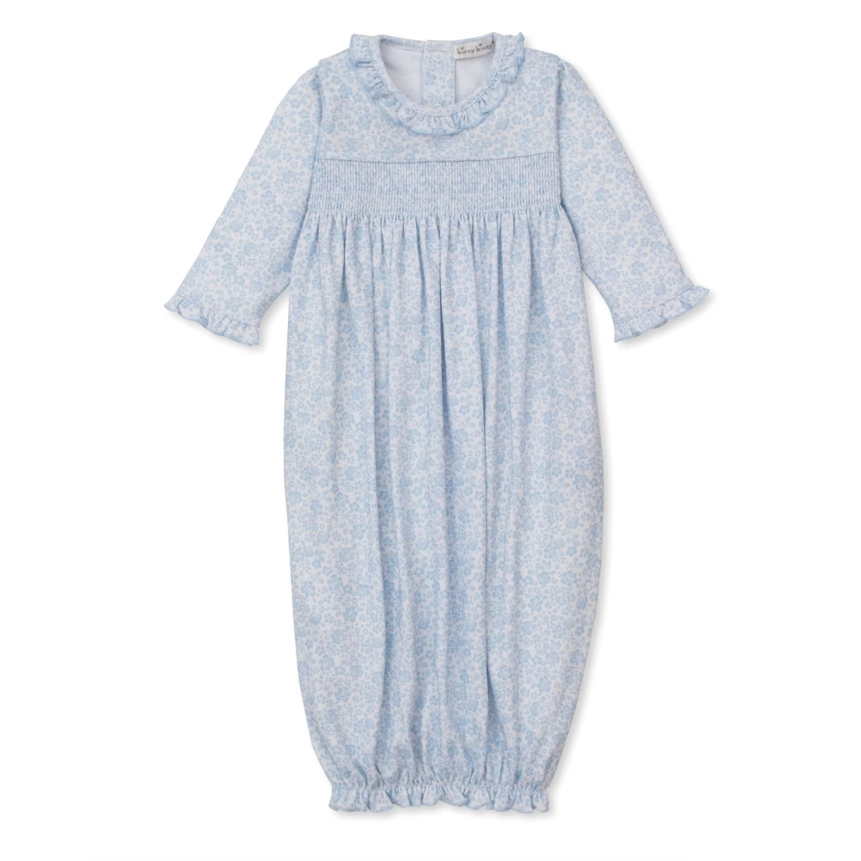 Kissy Kissy Sack Light Blue- Flower-Kissy Kissy-Little Giant Kidz