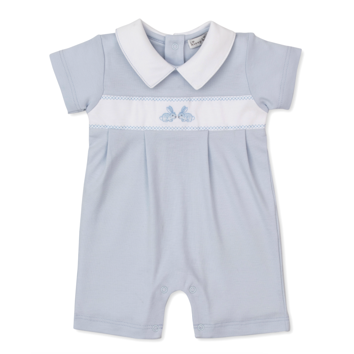 Kissy Kissy Short Playsuit- Springtime Bunny Fun-Kissy Kissy-Little Giant Kidz
