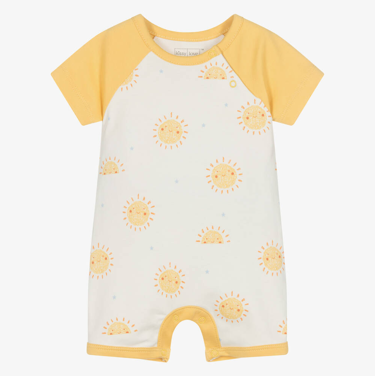Kissy Love Sunny Day Short Playsuit-Kissy Kissy-Little Giant Kidz