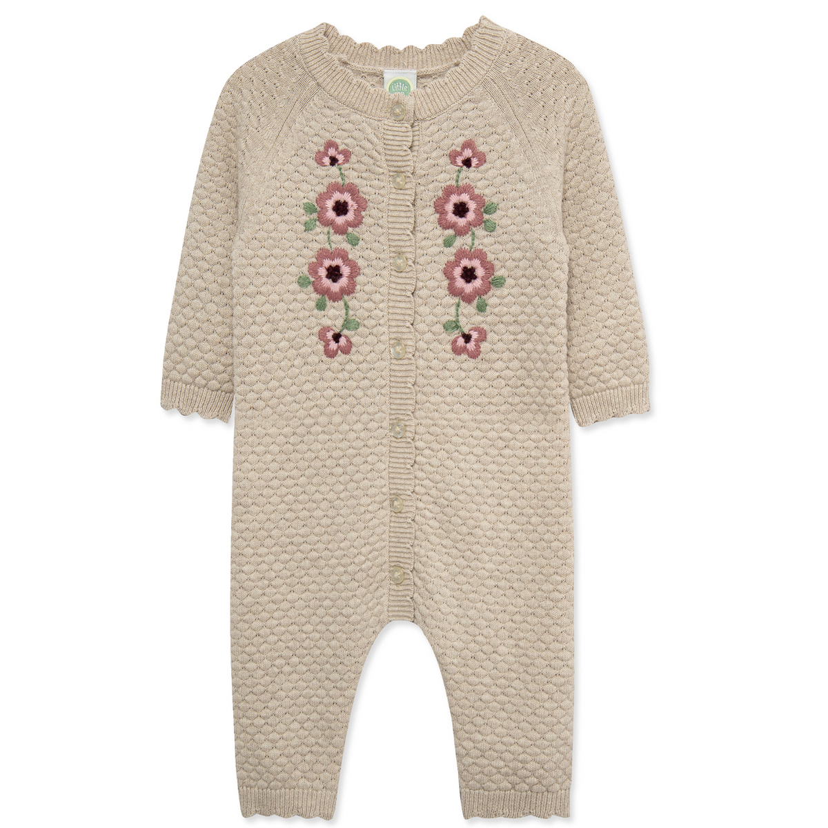 LITTLE ME Garland Coverall-LITTLE ME-Little Giant Kidz