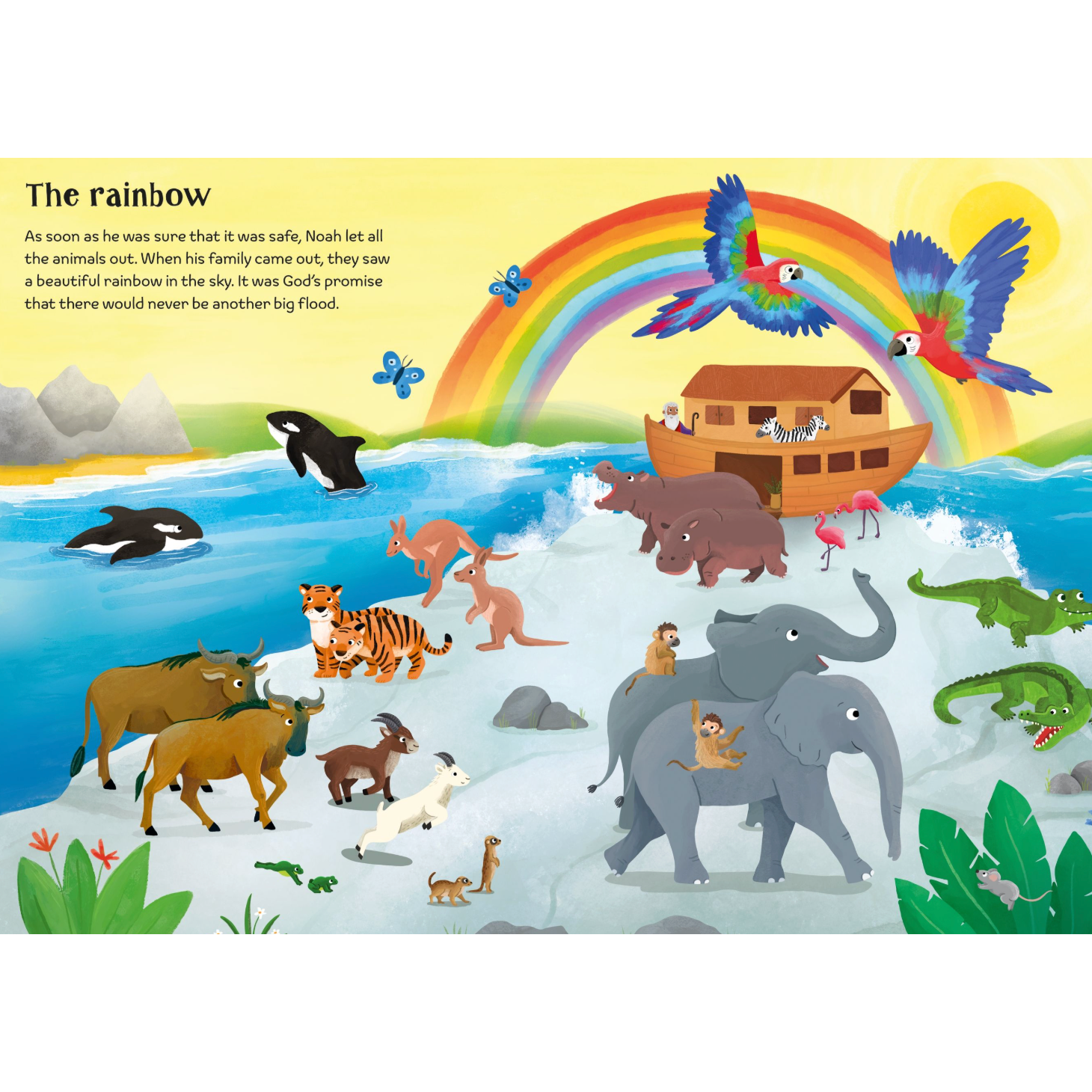 Little First Stickers Noah's Ark :Usborne-HARPER COLLINS PUBLISHERS-Little Giant Kidz
