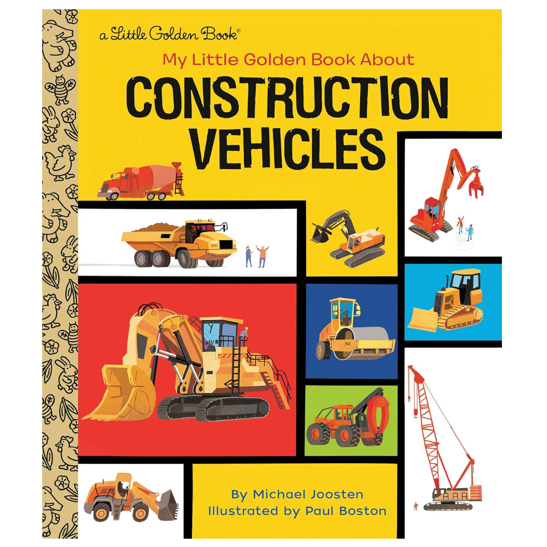 Little Golden Book: About Construction Vehicles-PENGUIN RANDOM HOUSE-Little Giant Kidz