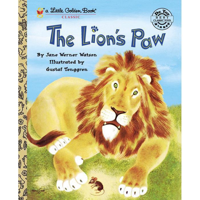 Little Golden Book: The Lion's Paw-PENGUIN RANDOM HOUSE-Little Giant Kidz