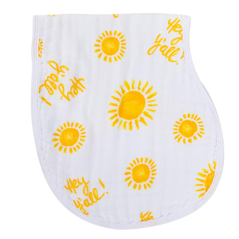 Little Hometown Hey Y'all Burp Cloth & Bib Combo-Little Hometown-Little Giant Kidz