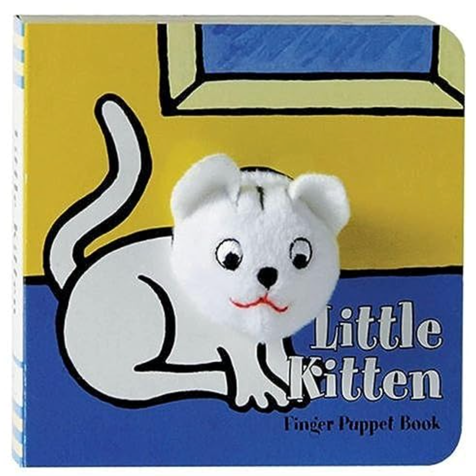 Little Kitten: Finger Puppet Book-CHRONICLE BOOKS-Little Giant Kidz