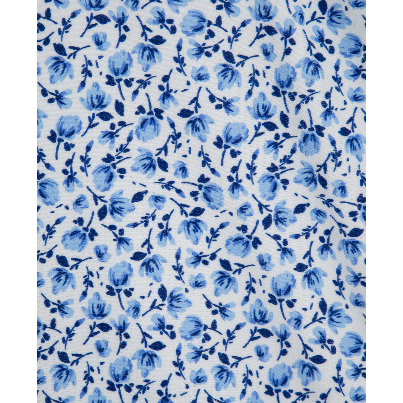 Little Me Blue Floral Swimsuit-LITTLE ME-Little Giant Kidz