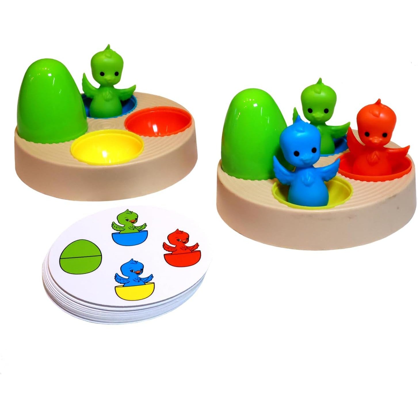 MUKIKIM Duck Duck Goose - Color Sorting & Shape Stacking Board Game Challenge-MUKIKIM-Little Giant Kidz