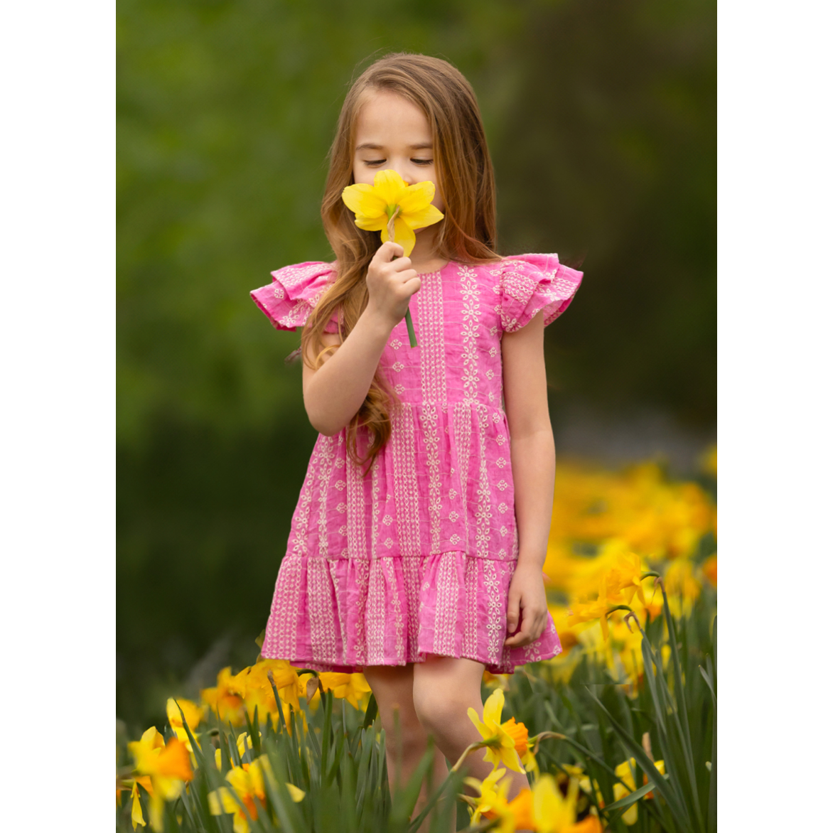 Mabel + Honey Pinkalicious Dress- Pink-MABEL+HONEY-Little Giant Kidz