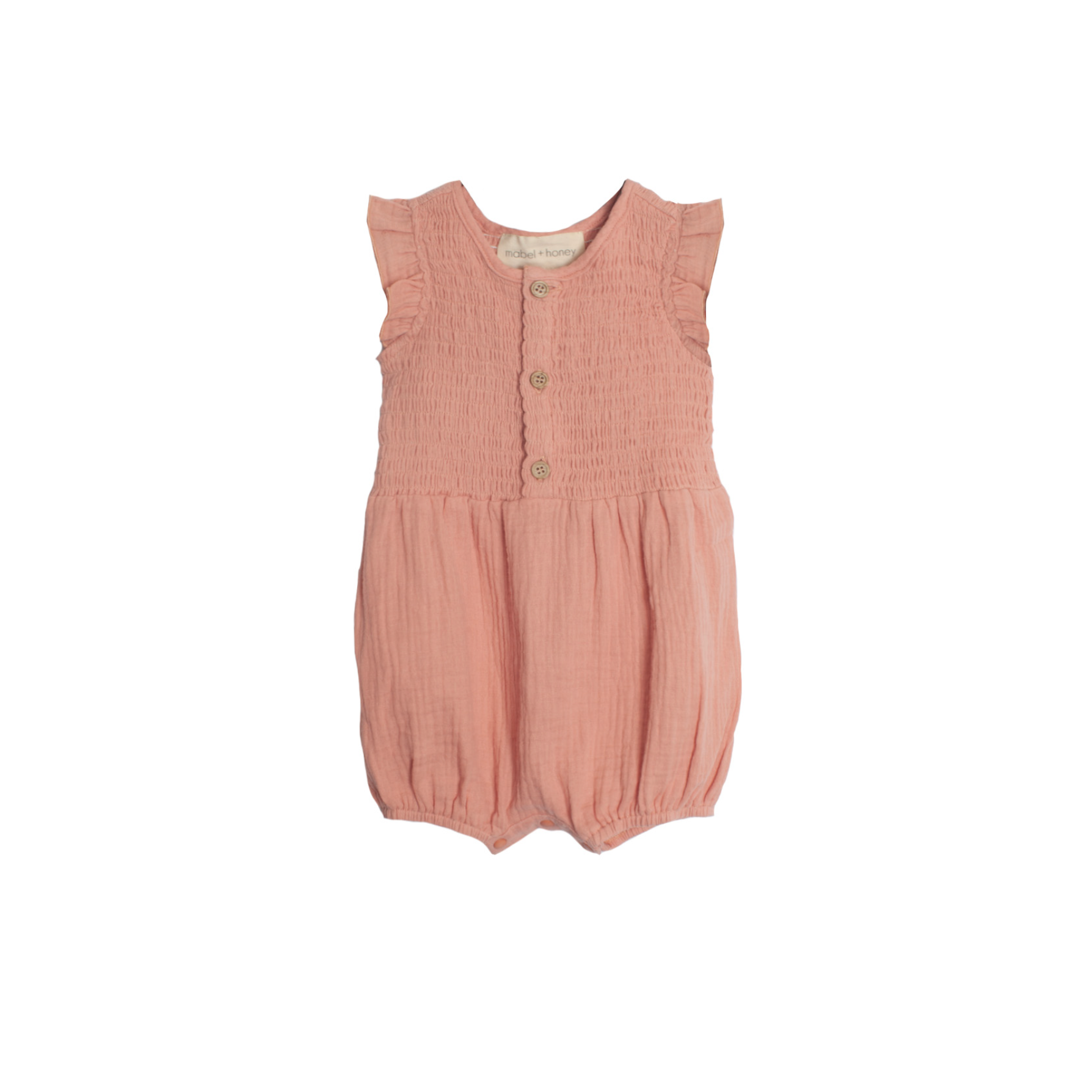Mabel + Honey Sweet Raspberry Romper-MABEL+HONEY-Little Giant Kidz