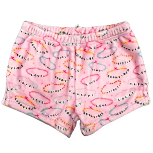 Macaron + Me - Plush Shorts - FRIENDSHIP: S-6/8-Macaron + Me-Little Giant Kidz