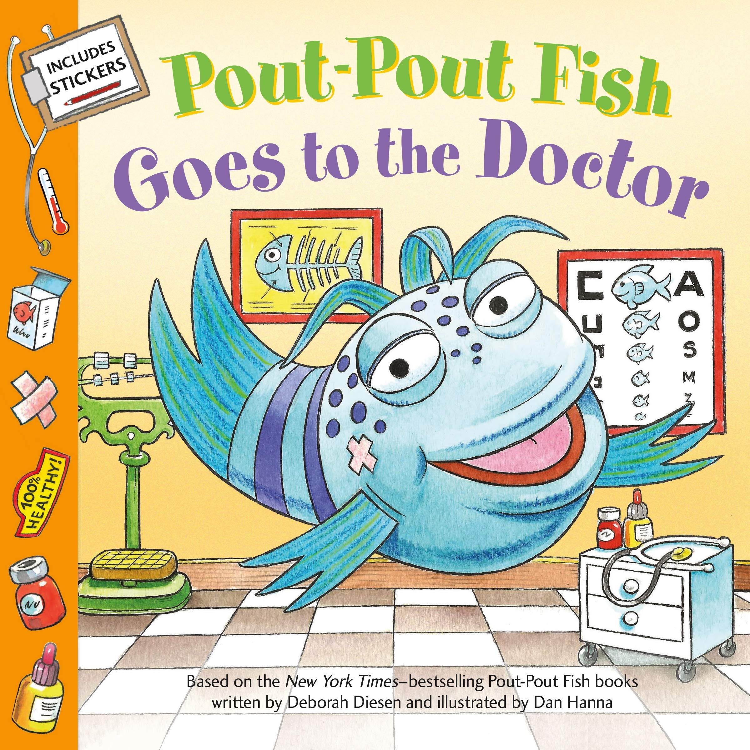 Macmillan Publishers: Pout-Pout Fish: Goes to the Doctor-MACMILLAN PUBLISHERS-Little Giant Kidz