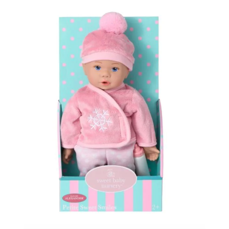 Madame Alexander Petite Sweet Smiles 10-Inch Baby Doll, All Bundled Up-MADAME ALEXANDER-Little Giant Kidz