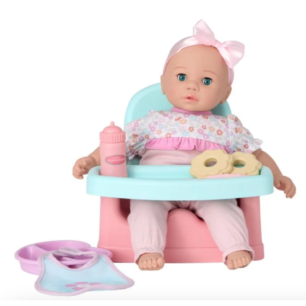 Madame Alexander Sweet Smiles 14-Inch Baby Doll, Snack Time-MADAME ALEXANDER-Little Giant Kidz