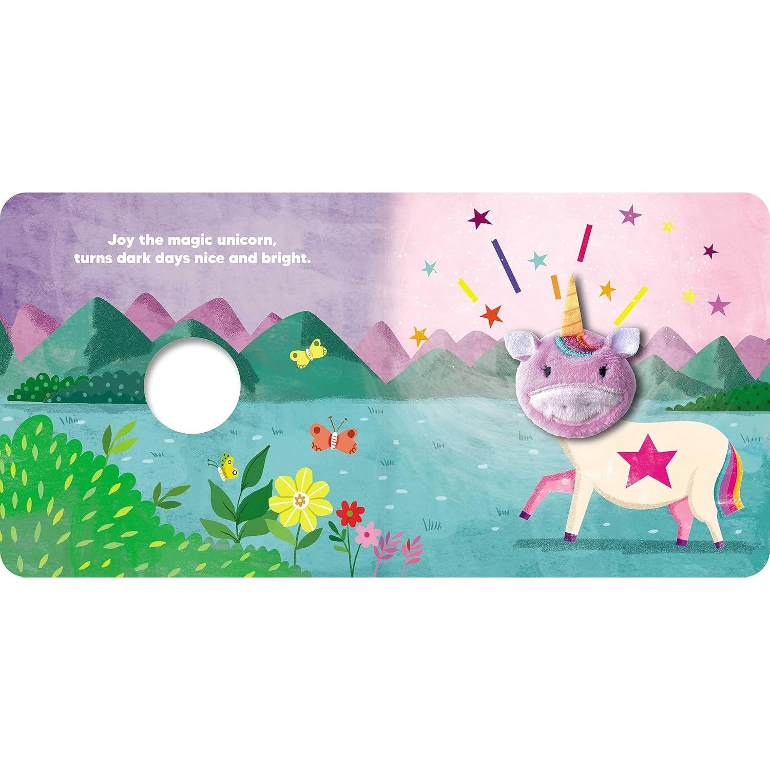 Magical Unicorn: Finger Puppet Board Book-SIMON & SCHUSTER-Little Giant Kidz