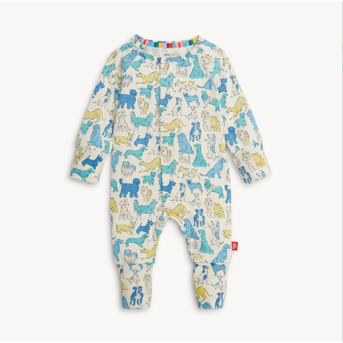 Magnetic Me Grow with Me Convertible Coverall- Blue It's A Paw-Ty RF-MAGNETIC ME-Little Giant Kidz