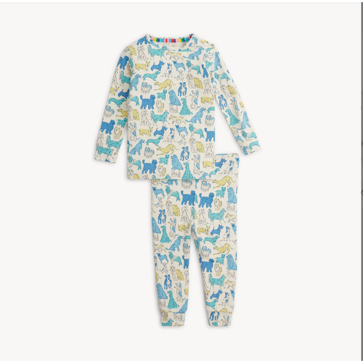 Magnetic Me: Long Sleeve Blue It's A Paw-Ty Right Fit PJ-MAGNETIC ME-Little Giant Kidz