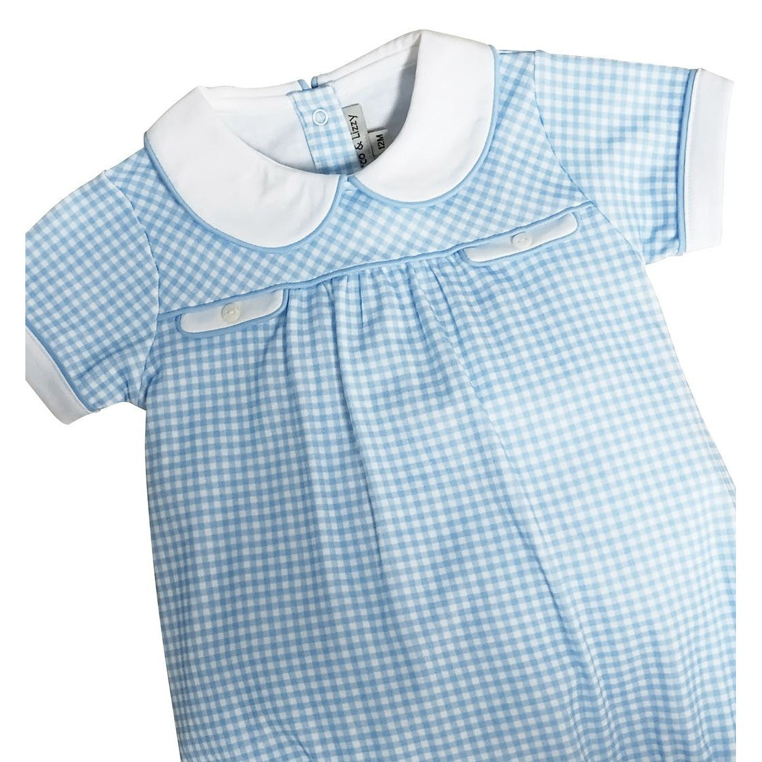 Marco & Lizzy Baby Boy's Check Bubble-Marco & Lizzy-Little Giant Kidz
