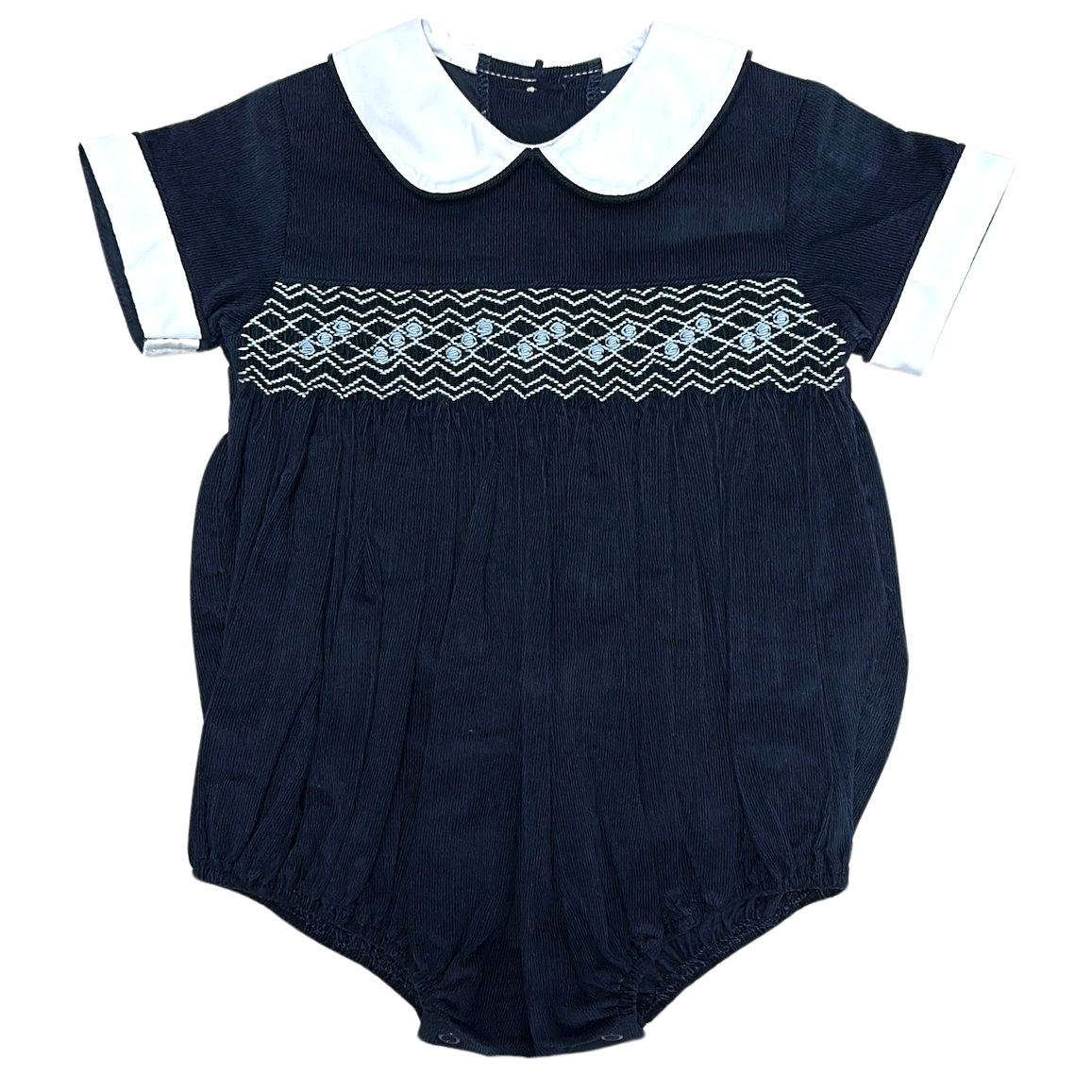 Marco & Lizzy Boy's Hand Smocked Bubble London Collection-Marco & Lizzy-Little Giant Kidz