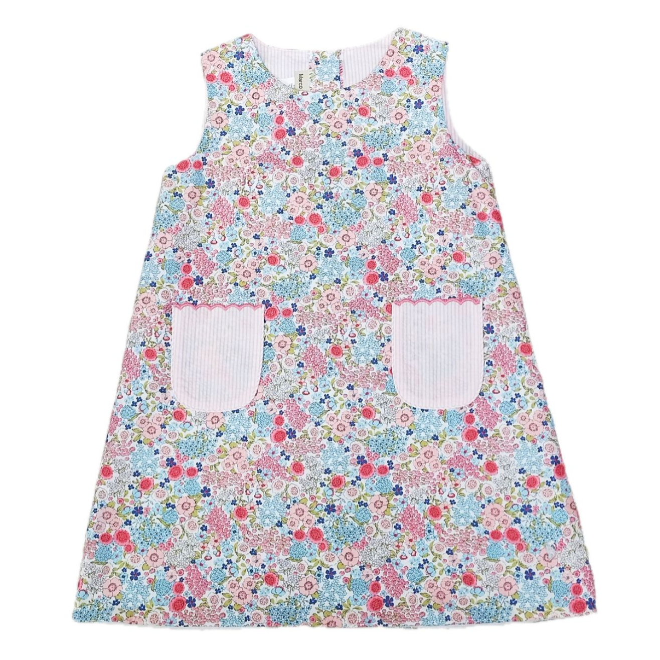 Marco & Lizzy Girls Celine Collection A-Line Dress with Pockets-Marco & Lizzy-Little Giant Kidz