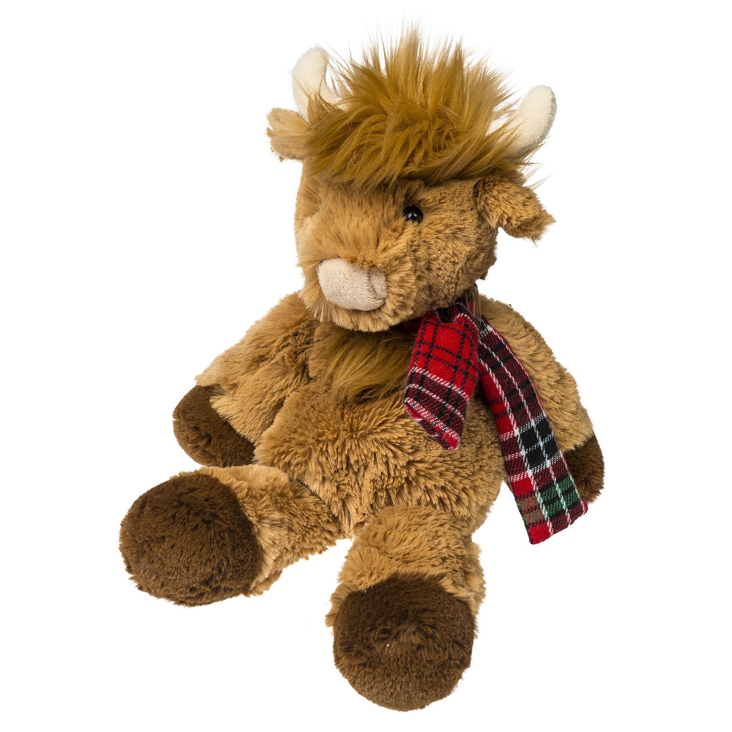 Mary Meyer Marshmallow Junior Nutmeg Highland Cow 9"-MARY MEYER-Little Giant Kidz