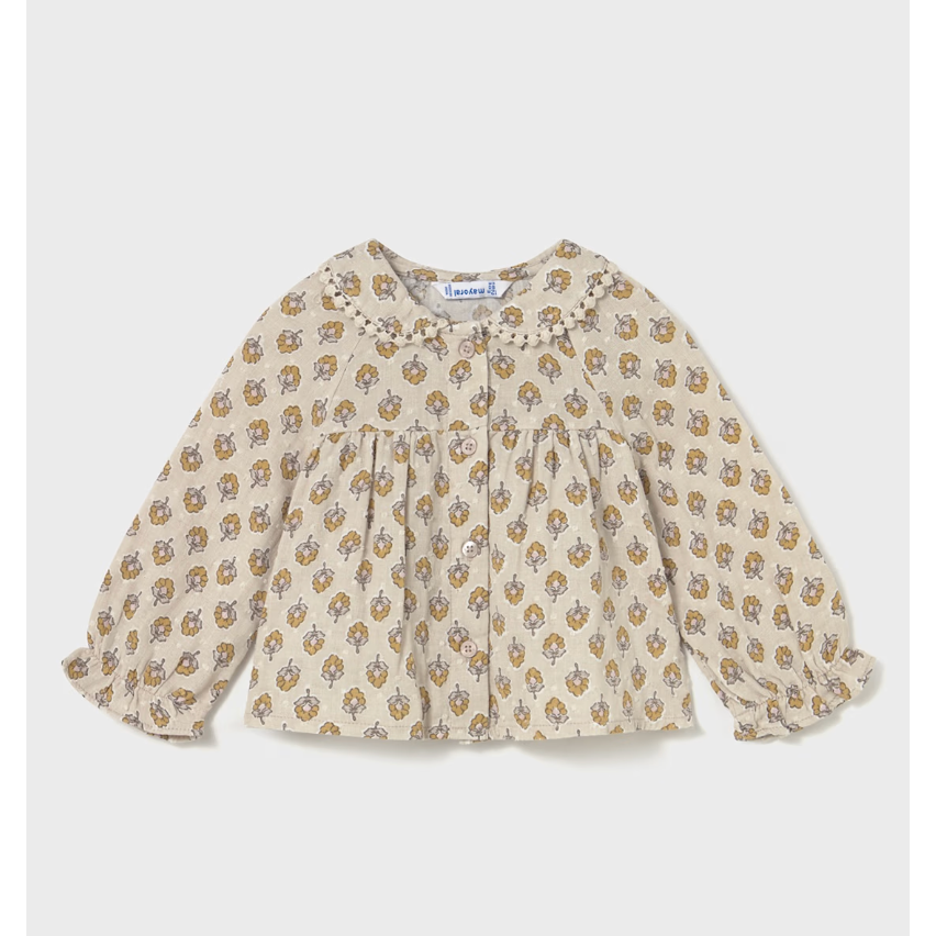 Mayoral Baby Chiffon Blouse-MAYORAL-Little Giant Kidz