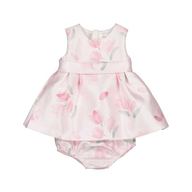 Mayoral Baby Dress- Baby Rose-MAYORAL-Little Giant Kidz